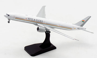1:400 JC Wings INDIA BOEING 777-300ER Airplane Flap Down Diecast Aircraft Model