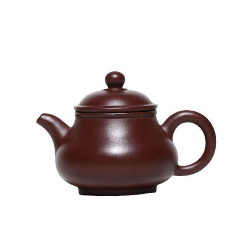 Handmade Tea Pot Pan Pot Marked Chinese Real Yixing Zisha Pot Kungfu Tea Pot New