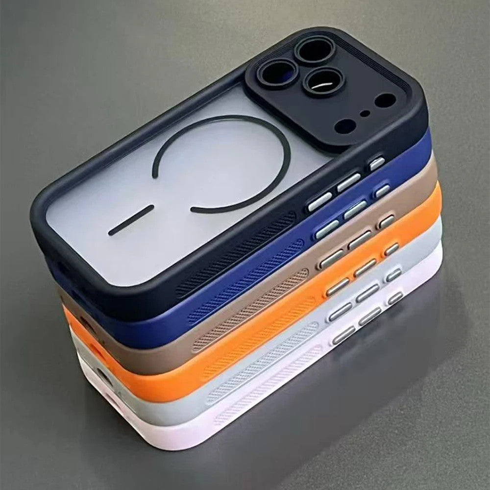 Shockproof Magnetic protection Phone case for iphone 17 ProMax/16/15/14