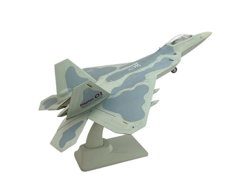 40CM 1:48 U.S. F-22 Raptor 01 Fighter Aeroplane Diecast Military Aircraft Model