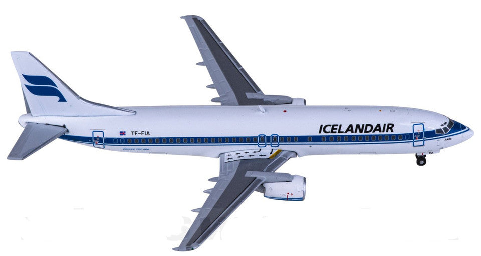 1:400 JC Wings ICELANDAIR BOEING 737-400 Passenger Plane Diecast Aircraft Model