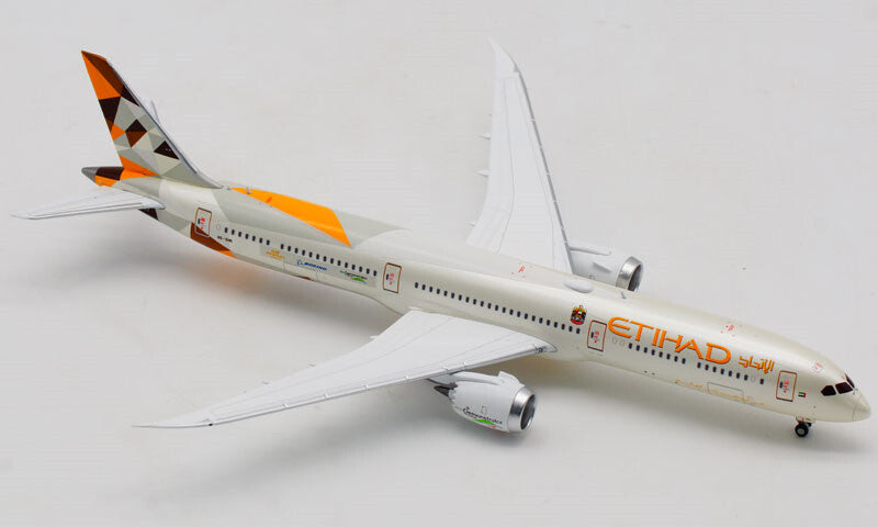 JC Wings Etihad Airways For Boeing B787-10 A6-BMI 1/400 Diecast Aircraft Model