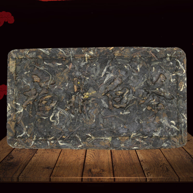 Shou Mei White Tea Brick Premium Fuding Aged White Tea Cake