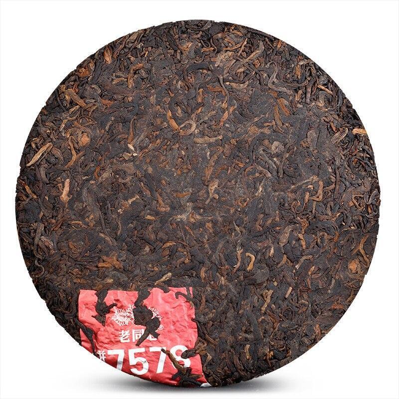 357g LaoTongZhi 7578 Batch 201 Ripe Pu-erh Yunnan Old Comrade Shu Pu-erh Tea