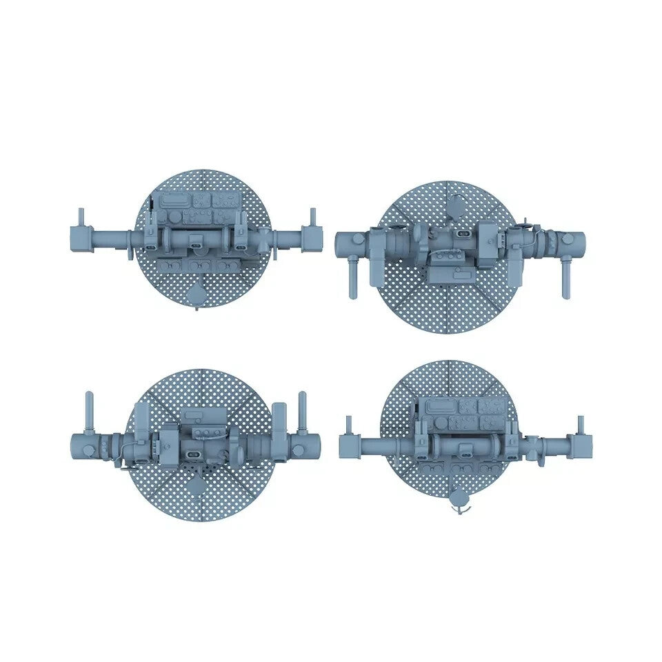 LYCG200343 1/200 Model Upgrade Parts German Bismarck main And Secondary Artille