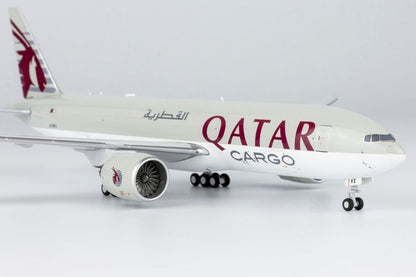 1:400 NG Model QATAR CARGO BOEING 777-200F Aircraft Diecast Plane Airplane Model