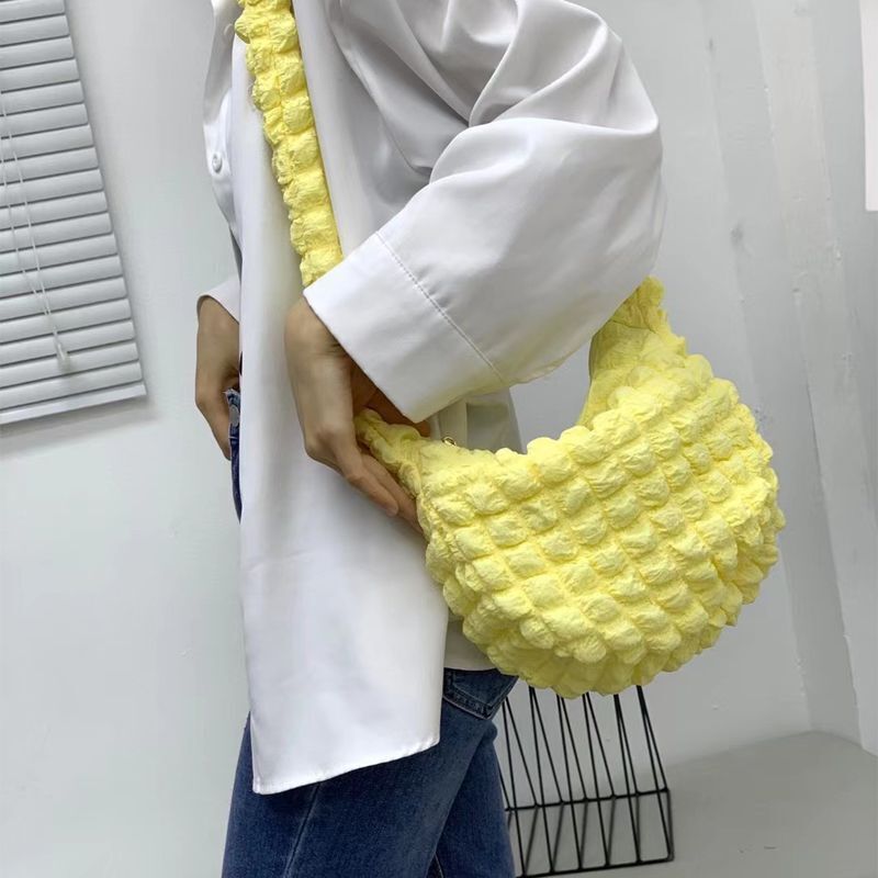 Puffy Crossbody Bags Nylon Quilted Shoulder Bag Small Tote Purses 30*24.5 CM 1PC