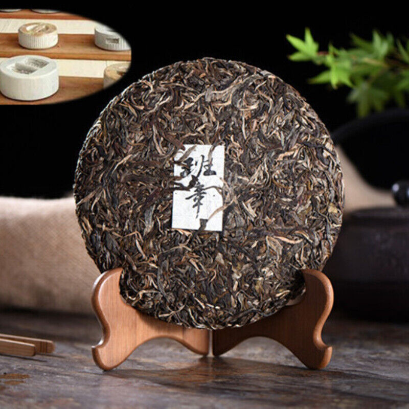 Pu'er Green Tea Premium Old Tree Tea Puerh Raw Tea Cake Old Banzhang 357g