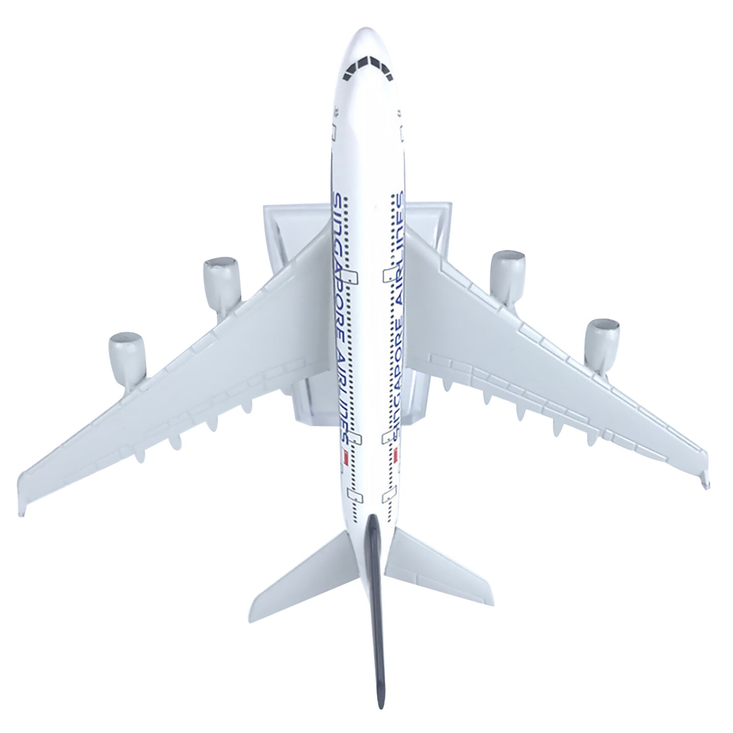 1/400 Scale 16cm Aircraft Singapore A380 Alloy Plane Model Static Display Gift