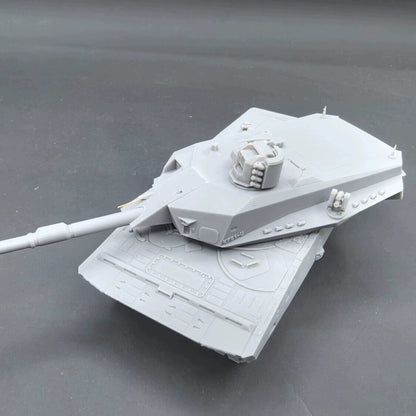 1/72/87/144 German KF51-U Main Battle Tank Unmanned Turret Model Kit 3D Printed