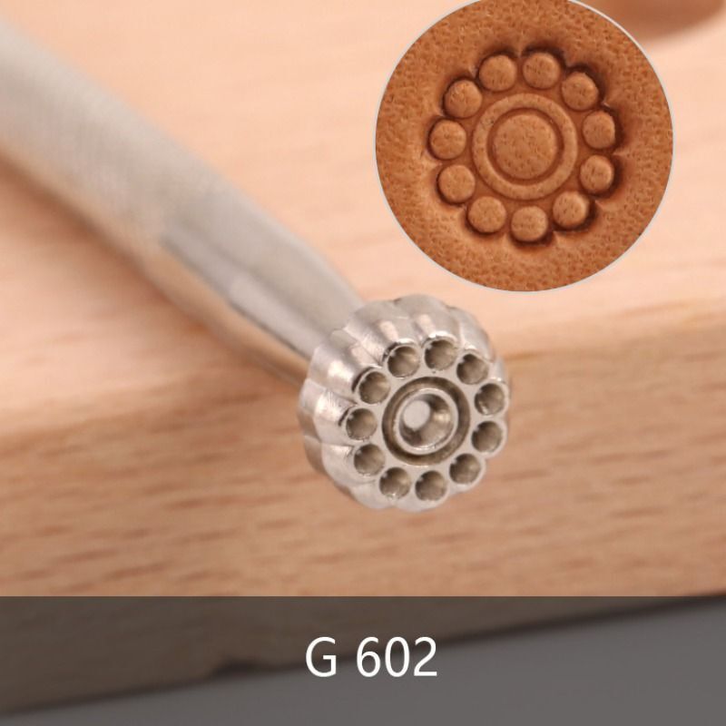 Leather Printing Tools Alloy Plant-Tanned Engraving Embossing Punch DIY Textures