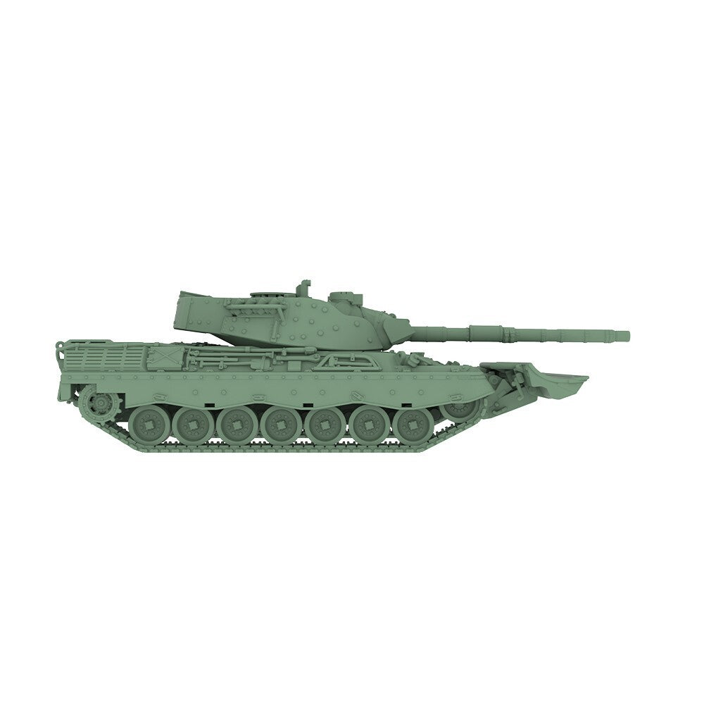 1/200 Military Model Kit German Leopard 1A5 Medium Tank With Dozer Blade