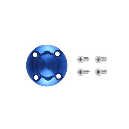 Blue Alloy Round Fuel Dot Cap Oil Tank Plug For RC Airplane Aircraft Model cc