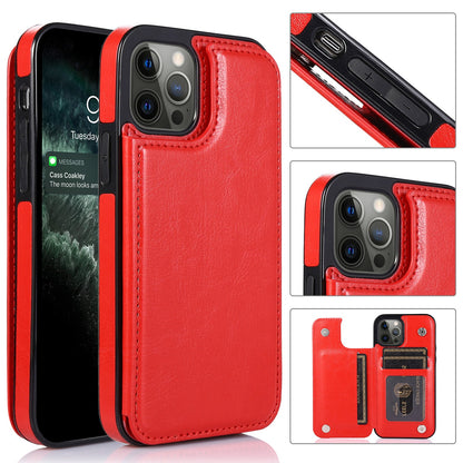 Flip PU Leather with Card Holder Wallet Stand Phone Case for Samsung S26/S25/S24