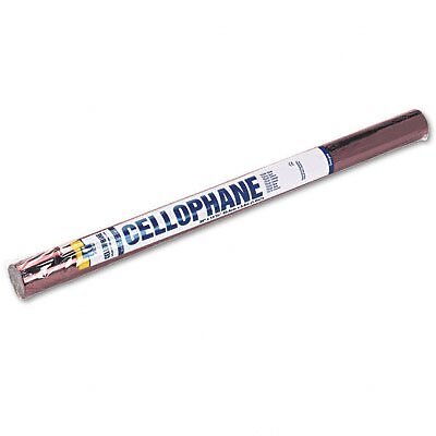 Hygloss Red Cellophane Wrap, 12½ Foot Roll, 20" Width (71502)