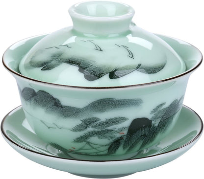 China Traditional Teacup Chinese Tea Cup Gaiwan Tea Cup