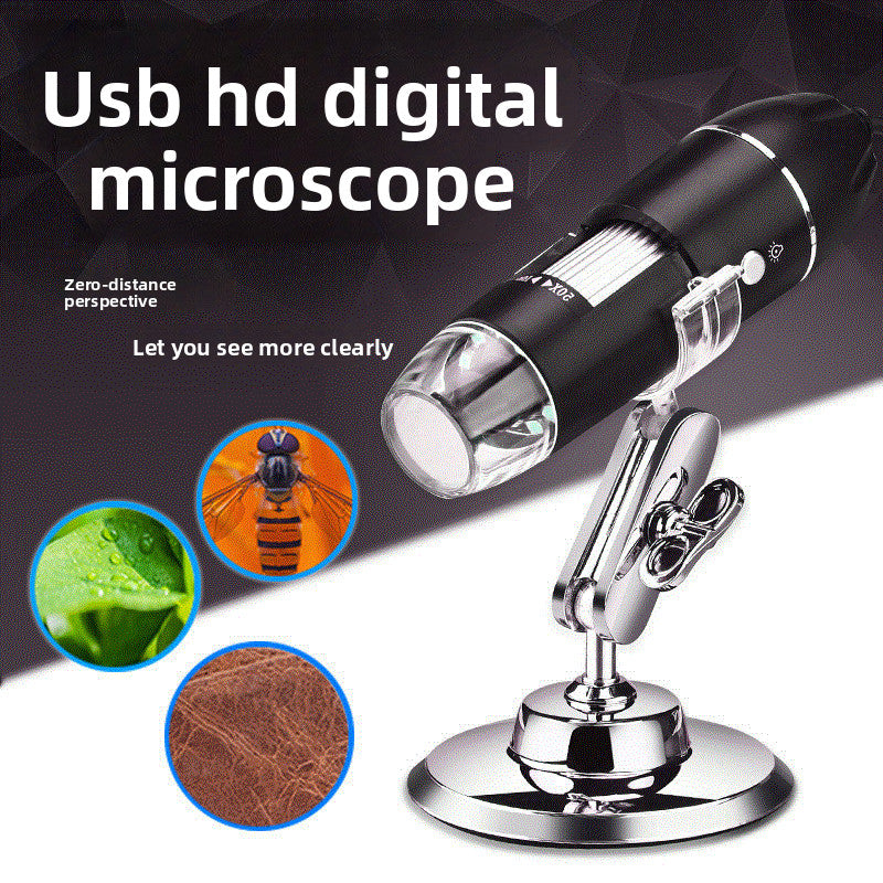 1600X electron microscope high-definition digital microscope handheld USB