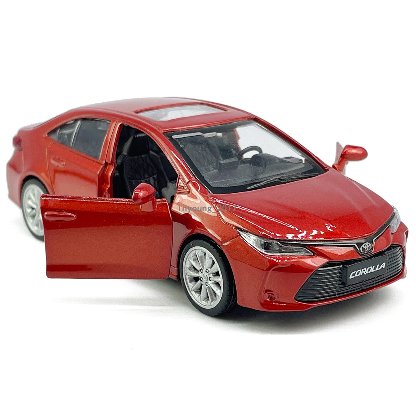 1/43 Corolla Sedan Model Toy Car Diecast Toy Vehicle Boys Toys for Kids Gifts
