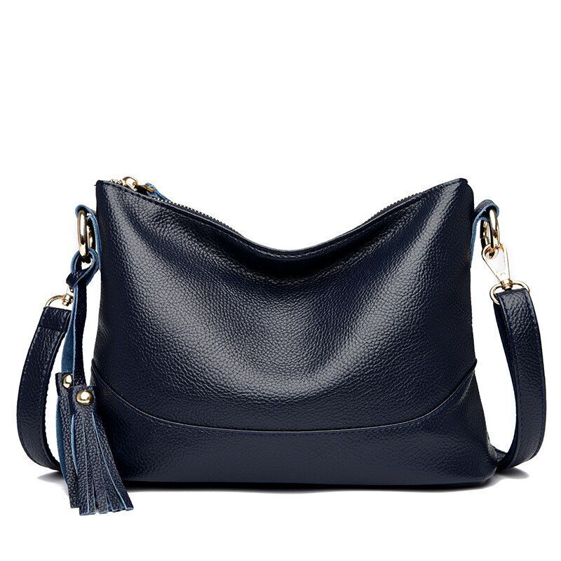 Genuine Leather Shoulder Bag Tote Crossbody Purse Handbag Famous Purses Handbag