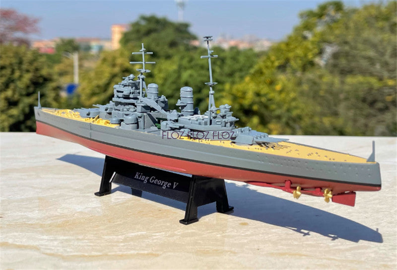 for AMER King George V Battleship Cruiser 1:1000 ship Pre-built Model