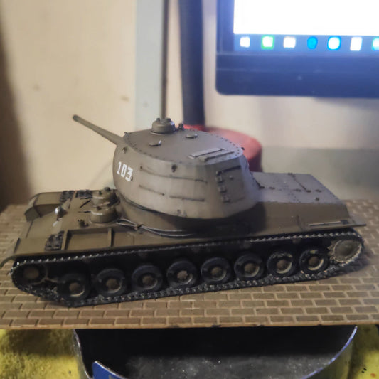 1/72 US Naval Gun Tank T103 Painted Finished Model