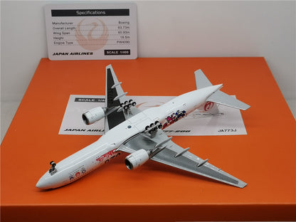 1:400 JC Wings JAL B777-200ER Passenger Airplane Diecast Aircraft Model