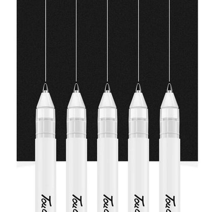 3Pack White Gel Ink Marker Pen Drawing Art Painting Tool 0.8MM Super-Smooth