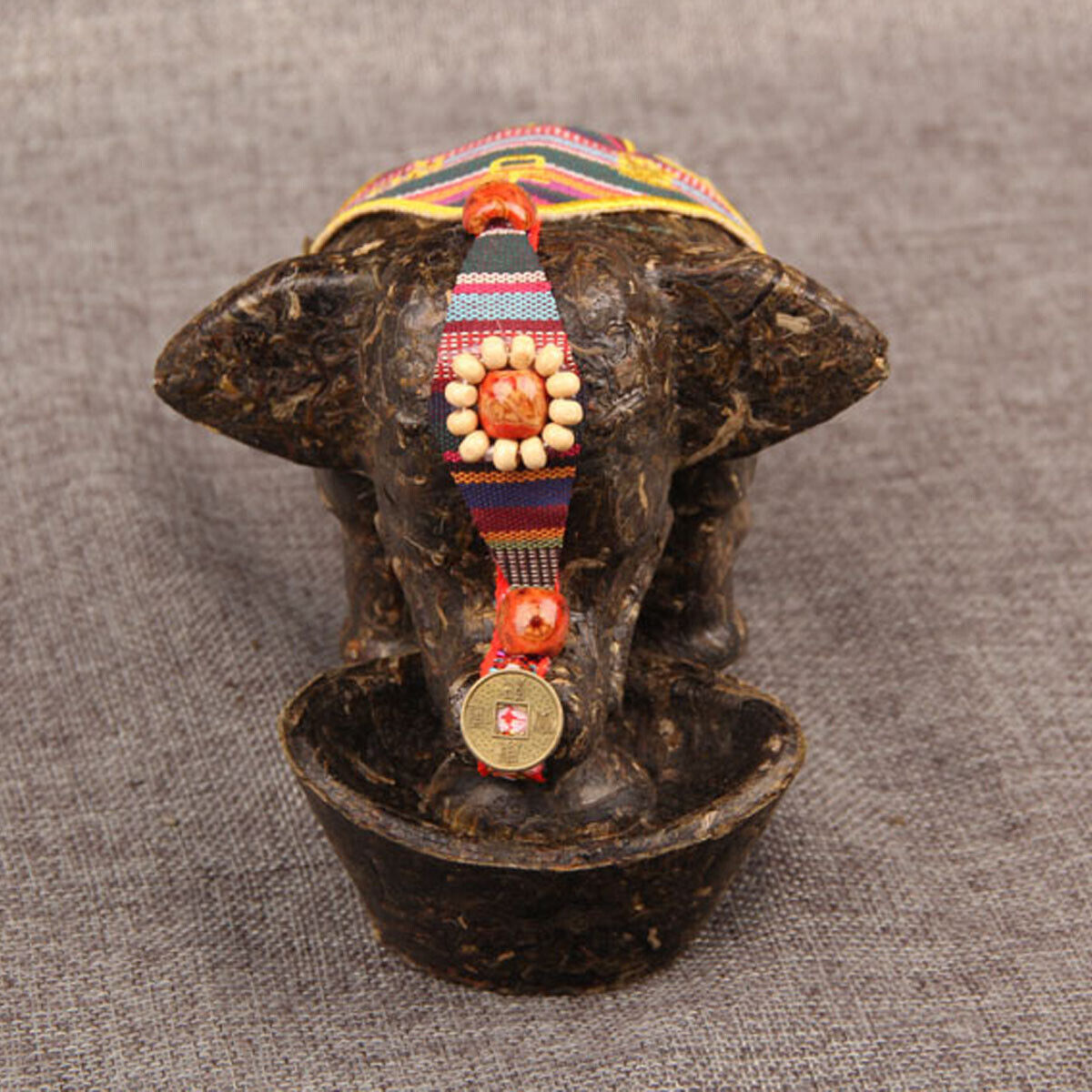 Green Food Lucky Creative Gift Puer Tea Craft Puer Sheg Cha Carving Gifts