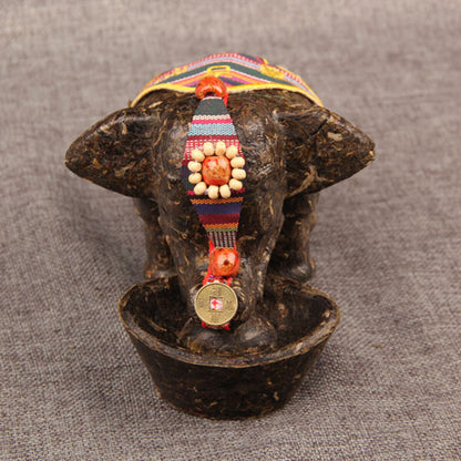 Green Food Lucky Creative Gift Puer Tea Craft Puer Sheg Cha Carving Gifts