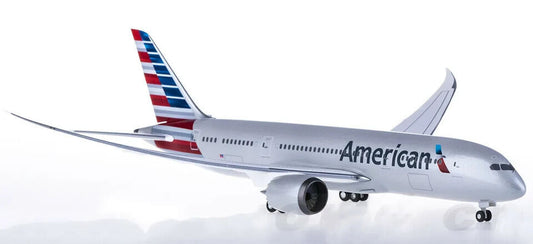 1:200 28CM Hogan American BOEING 787-8 Passenger Airplane ABS Plastic Model