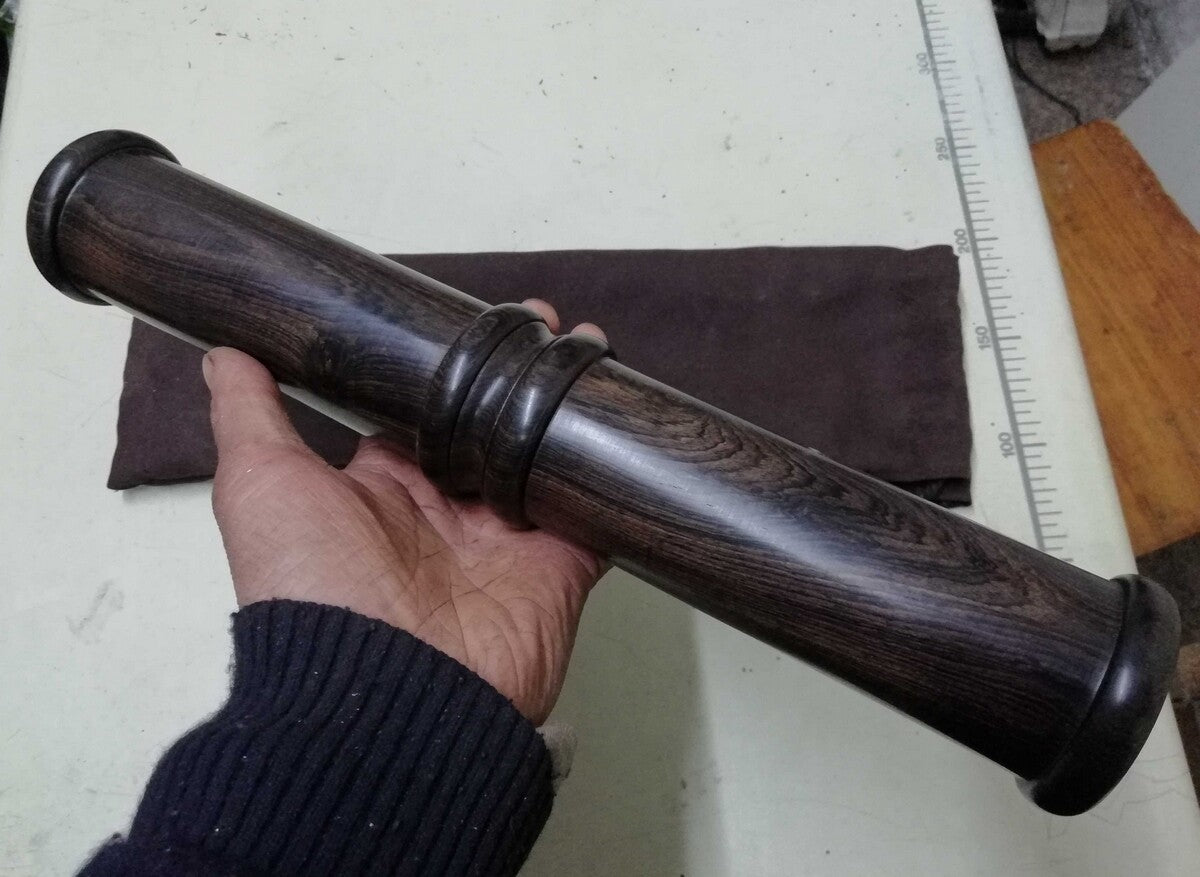 Solid Ebony Wood Tai Chi Wu Shu Ruler Stick Martial Arts Shaolin Kung Fu