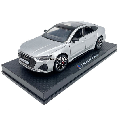 1/32 Scale Audi RS7 Model Car Metal Diecast Toy Cars Boys Toys for Kids Gifts