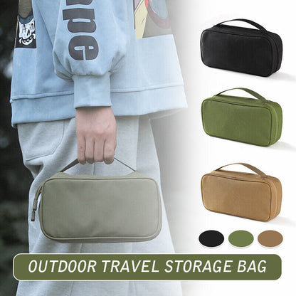 Multi-function Camping Outdoor Portable Pouch Cutlery Pouch Travel Storage Bag