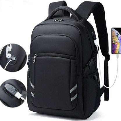 Waterproof Business Backpacks School Bag Anti-theft Men 15.6 Inch Laptop Travel
