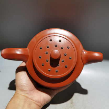 Chinese Yixing Zisha Clay Handmade Exquisite Teapot （玉壁对壶 底款：鲍志强）