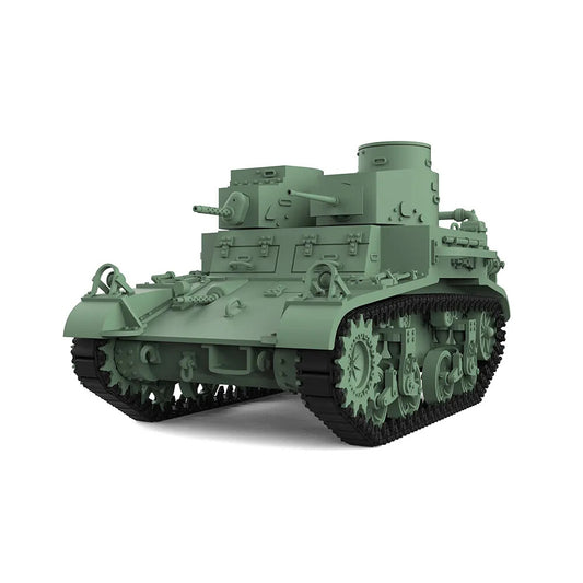 SSMODEL SS72502 1/72 25mm Military Model Kit US M2A2 Light Tank