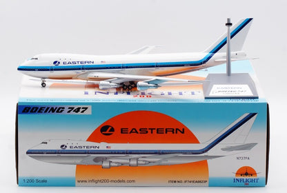 1:200 35CM InFlight EASTERN BOEING 747-100 Passenger Airplane Diecast Model