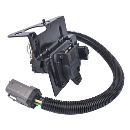 4 & 7 Pin Trailer Tow Wiring Harness Plug For 99-01 Ford F-450 F-550 Super Duty