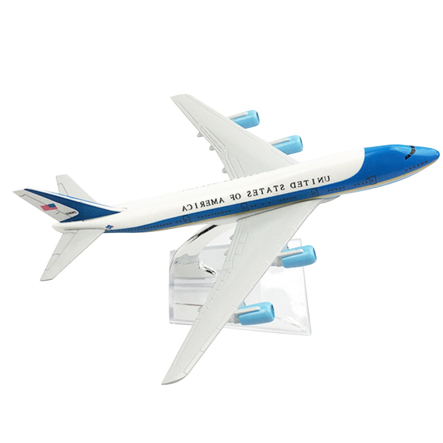 Air Force One 747 Special Plane Model 16cm Simulation Aircraft Aviation Ornament