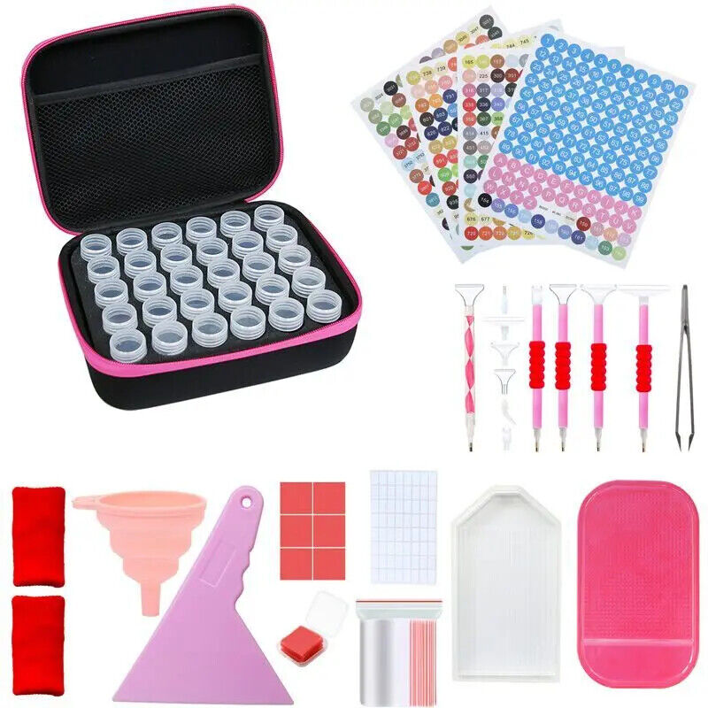 Diamond Painting Tools Kits Diamond Paint Container Storage Box Handbag