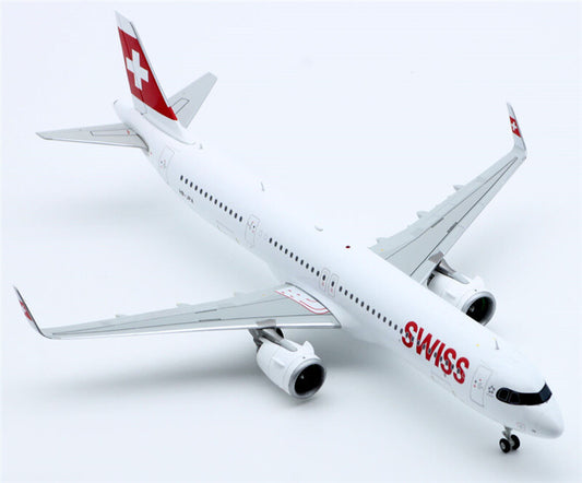 JC Wings Swiss for Airbus A321Neo HB-JPA 1:200 DIECAST plane Pre-builded Model