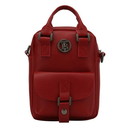 Portable Double-layer Messenger Square Bag Mini Mobile Phone Bag Cute Side Bag