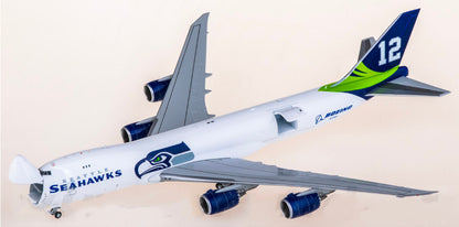 1:400 Hxmodels Boeing 747-8F B631006C N770BA Passenger Diecast Airplane Model
