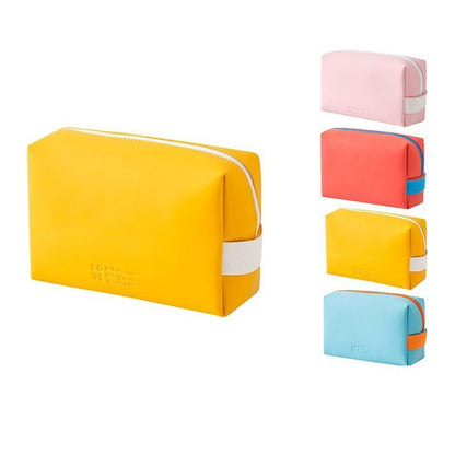Makeup Bag Cosmetic Organizer Zipper Toiletry Pouch Traveling Case Accessories