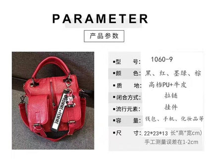 Fashion Tote Bag Faux Leather Shoulder Bag Handbag New Style