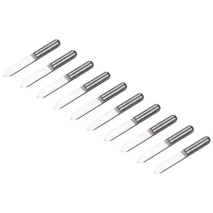 10pcs 3.175mm*0.1mm Engraving Bits CNC Router Tool 60° Degree V-shape G