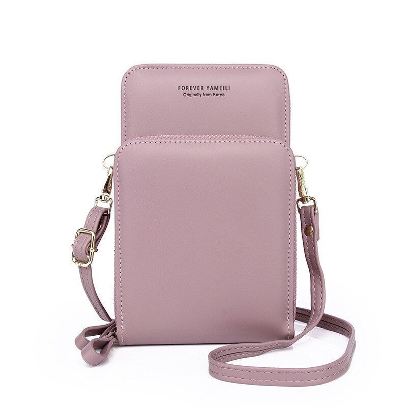 Crossbody Shoulder Bag Small Cellphone Purse Card Holder Wallet Polyester Pouch