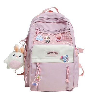 Women Backpack College Schoolbag Teenage Girls Travel Backpack Bookbag