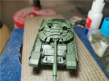 3D Printed 1/72 Russian T72B3M Tank Finished Product