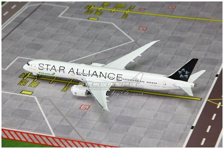 1:400 Phoenix EVA AIR STAR ALLIANCE BOEING 787-10 Passenger Plane Diecast Model